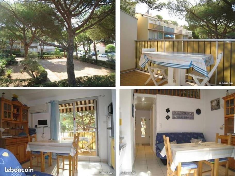Cap D'Agde Studio Cabine 6 Pers. + Terrasse + Parking Prive + Clim Zewnętrze zdjęcie